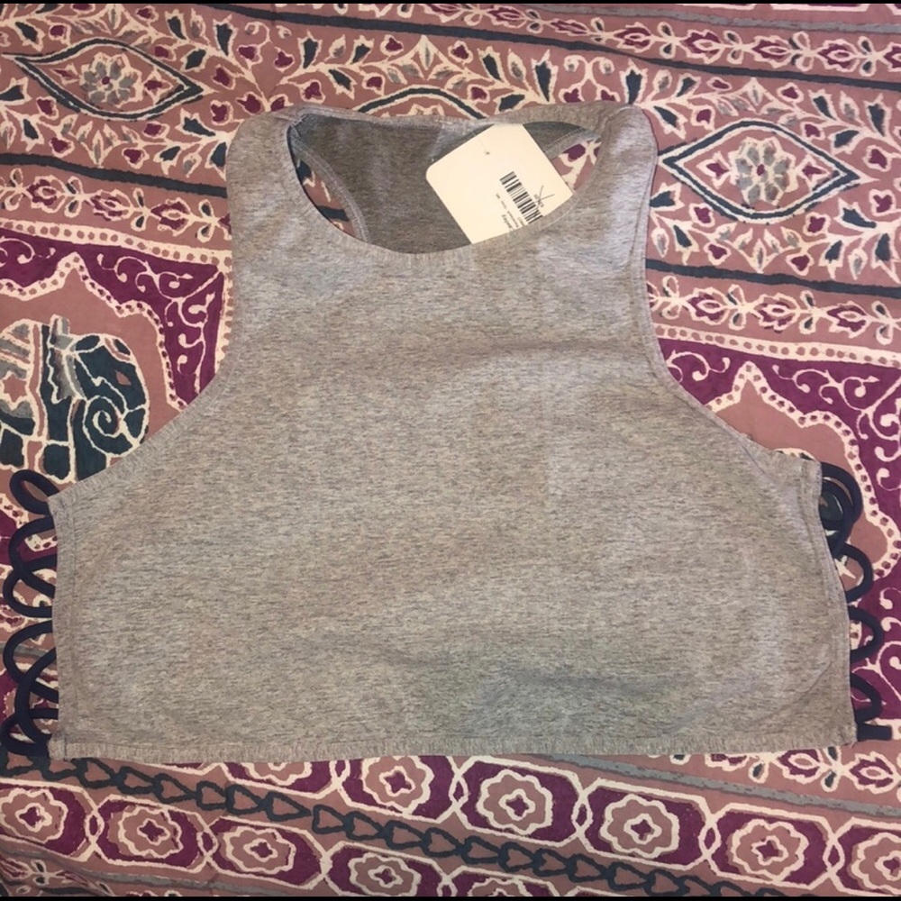 Free People Side Cross Racerback Bra